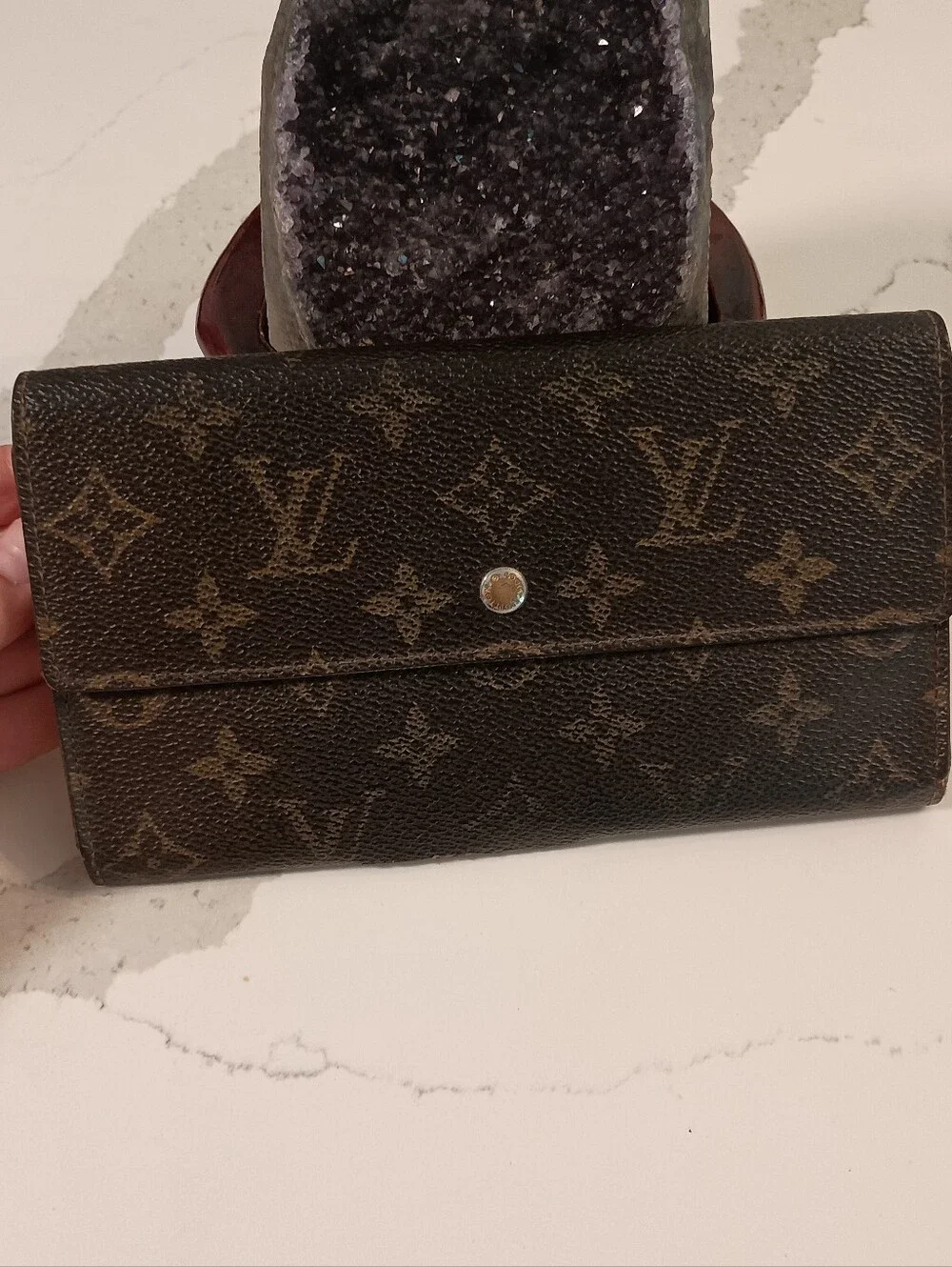 AUTHENTIC Louis Vuitton Monogram Porte Tresor International Trifold Wallet - Picture 1 of 14